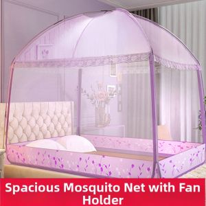 Child Safety Mongolian Yurt Mosquito Net With Stand