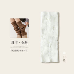 สีเทา ถุงเท้าถึงกลางน่อง ถุงเท้าสําหรับผู้หญิง มีสไตล์ ฤดูใบไม้ร่วง ฤดูใบไม้ผลิ สไตล์การสร้างขาที่อบอุ่น ถุงน่อง Y2k รู ดีไซน์ ถุงเท้าบูทหุ้มข้อ