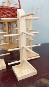 Ready Rak Kacamata Display Stand Kayu Wooden Sun Glasess Holder Rack Tmepat Pajangan Kacamata
