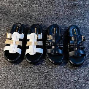 DINNEY - Sandal Sendal Wanita Cewek Wedges Terlaris Sandal Platform Kekinian
