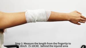 Kids Arm Cast Cover for Shower Bath Teens Waterproof and Watertight Cast Bandage Protector Bag for Broken Surgery Wound Arm Hands Wrists Elbow Fingers Reusable Keeps Bandage Dry (L)