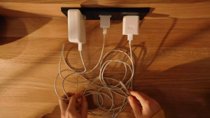 Verbatim VBADP-32231 Mini GaN Charger 100W 4 Port US plug with EU and UK adaptors #32231