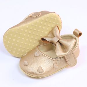 Baby girl toddler shoes baby embroidery love style babys first pair of step shoes breathable non-slip fashion