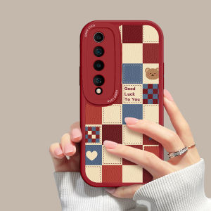 New Year Edition Bear Patterned Phone Case for Xiaomi 10 pro Female Version Red Anti-Fall Soft Shell Youth Edition Supreme Version