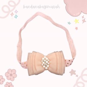 [PAKET HEMAT] [PAKET BUNDLING] MURAH Bandana Bayi Perempuan Premium / Headband / Karet Rambut / Bando Bayi/Baby Headband/ Headwrap/Bandana PHT13