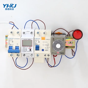 เก็บปลายทาง！ไทม์เมอร์ตั้งเวลา AH3-3 Relay Timer AC220V 5A หน่วงเวลา