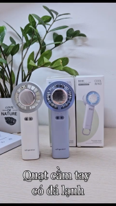 Kipas pendingin semikonduktor Kipas Angin Mini Portable High-speed Mini Kipas Tangan 16500RPM Dapat dilipat 100 Gear Wind Digital