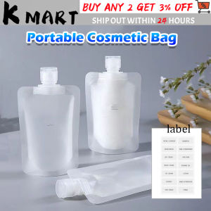 30ml/50ml/100ml Travel Bag Fluid Makeup Pouch for Toiletry Lotion Shampoo Squeeze Pouch