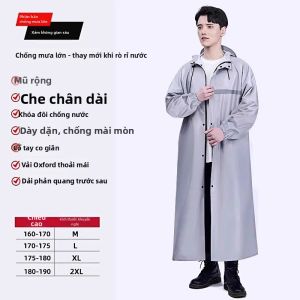 ZHENGYU | Áo Mưa Dài Toàn Thân Đi Xe Chống Thấm Nước
