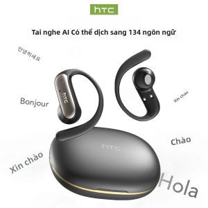 Tai Nghe NE52 AI Dịch Thuật Thời Gian Thực Bluetooth 6.0 Tai Nghe Mở Dành Cho Du Lịch Công Việc Máy Dịch Ngôn Ngữ Tai Nghe Móc Tai