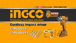 INGCO 20V 285NM LI-ION IMPACT DRIVER | BRUSHLESS MOTOR | CIRLI2028