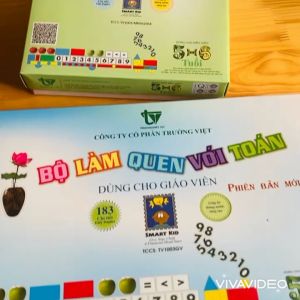 Làm quen với toán dành cho cô và mẫu giáo phiên bản mới thẻ học toán thông minh tiêu chuẩn
