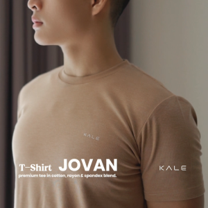 Kale Jovan T-shirt Basic Asian Fit | Pink