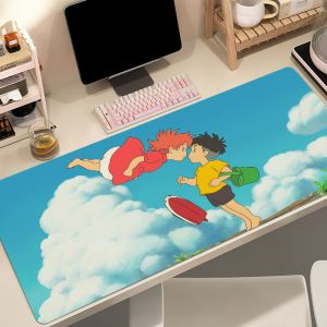 BILIBILI | Kawaii Anime P-Ponyo Mouse Pad Large Cute Non-slip Lockedge Desktop Computer Desk Mat Keyboard MousePad Office Gamer Student