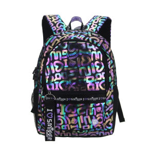 Australia Original Smiggle Children Schoolbag Cute Girl waterproof Backpack dazzling Letter Fashion Shoulder Kids Bags 16 inch