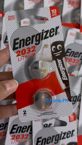 2pack Energizer CR2032 3v Lithium Coin Cell Battery