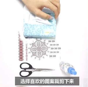 Maroon Henna Tattoo Stickers for Hand Brown Henna Instant Tattoo for Women Body Art Waterproof Temporary Tattoo