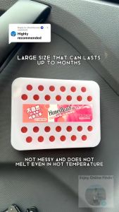 【Plant Extract Balm】Car Solid Perfume/Air Freshener/Car Balm Deodorizing Long-lasting Fragrance Scent Alcohol-free