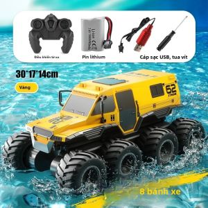 Xe Điều Khiển Từ Xa Leo Núi Địa Hình 8 Bánh Tốc Độ Cao 8WD Đồ Chơi Xe Hơi RC Cho Trẻ Em Chất Liệu Kim Loại Và Nhựa