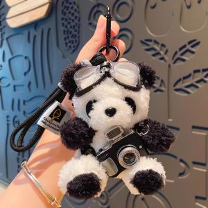 LONGKUI | Cute Girls Bag Pendant Plush Teddy Bear