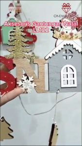 Aksesoris gantungan natal - Dekorasi Pajangan Natal LL122