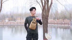 🇹🇭🔥แบรนด์แท้.ใช้ดี🔥กลางแจ้งยุทธวิธีกระเป๋าสะพายแฟนทหารของ messenger กระเป๋าตั้งแคมป์และภูเขาพรางหน้าอกกระเป๋าทหารกระเป๋ากีฬา