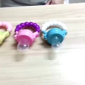 จุกดูดผลไม้ ด้ามจับกุ้งกิ้ง S M L จุกซิลิโคน จุกดูดผักผลไม้  ยางกัดผลไม้ จุกนม ที่ดูดผลไม้ จุกหัดกิน จุกหลอก จุกผลไม้ ของใช้เด็ก