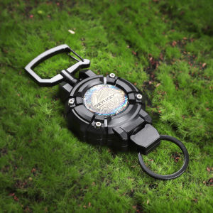 DEYIKEY | Extendable High-Rebound Anti-Loss Keychain with Long Elastic Cord