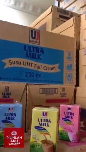 Susu Ultra FULL CREAM 125 ml - ( 1 DUS ISI 40 )