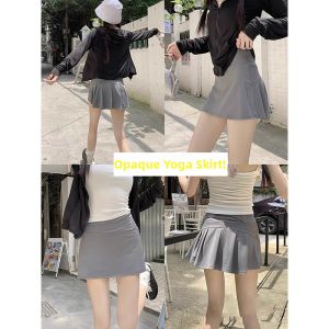 SUHUIQIAN | Anti-Exposure High Waist Summer Skirt