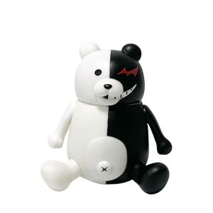 Bandai | 11cm/4.33in Danganronpa 1 / 2 Reload Anime Figure Bear Monokuma Action Figure Pink Rabbit Monomi PVC Collection Model Doll Toys