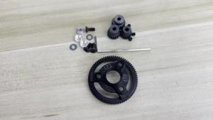 Bộ Bánh Răng Thép Đen Cứng Cho Xe Traxxas Slash 2WD Bandit Rustler Stampede Drag Với Bánh Răng Dẫn Động 48P 72T 76T 83T 86T 90T Phụ Kiện Nâng Cấp Kim Loại
