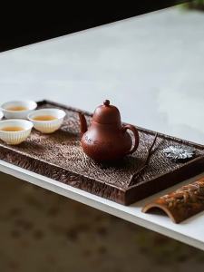 MIBAIYANWU | Bình Trà Zisha Đục Kỹ Thuật Sổ Tay