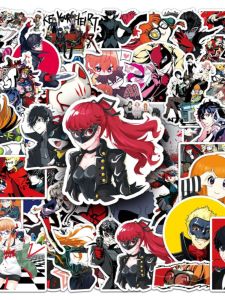 50-Pack Goddess Gossip Graffiti Stickers Decorative for Notebook Laptops Guitar Fridge Suitcase Waterproof Thermal Cup