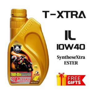 M24-KB. JETRON 1L Ester "SyntheseXtra" 10W40 15W50 .4T Motorcycle Engine oil Minyak Pelincir Motosikal.