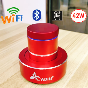 Loa Bluetooth Không Dây Wifi 42W Adin Vibro Column Với Hiệu Ứng Rung Mạnh Loa Siêu Trầm Kim Loại Hộp Âm Thanh Nhạc Cho Điện Thoại Hỗ Trợ USB AUX