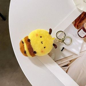 11Cm Hoạt Hình Ong Mật Sang Trọng Đồ Chơi Nhồi Bông Dễ Thương Mặt Dây Chuyền Lý Tưởng Quà Tặng Sinh Nhật Cho Trẻ Em Bé Gái & Bé Trai Chủ Đề Nhân Vật Truyền Hình & Phim