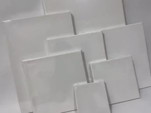 1pcsBview Art 8x10" Inch 100% Cotton Artist Canvas Boards Primed White Stretched Canvas For Painting Acrylic Pouring Oil Paint
