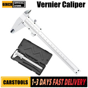 Jangka Sorong Stainless Vernier Caliper 6Inch/0-150mm High Precision Caliper Durable Slide Caliper Measuring Tool