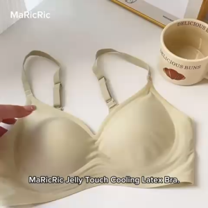 (SG InStock) Jelly Touch Cooling Outline Support Latex Bra. (Seamless. Strapless. Sports) - TSB22