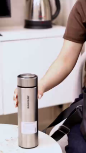 BÌNH GIỮ NHIỆT INOX 304 SUNHOUSE 450ML KS-TU450I - Inox cao cấp dùng được đồ uống nóng lạnh