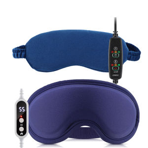Hailicare | USB Eye Massager Heated Eye Shade Relieve Eye Fatiuge Remove Dark Circles Hot Eye Cover for Night Sleep Travel Office Eye Mask
