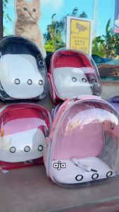 Tas Kucing Astronot - Tas Ransel Hewan Pet Travel Bag/Carrier Bag