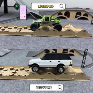 MN MODEL | LDRC LD18499 PRO 1/18 Brushless RC Crawler Car 4WD Rock Climbing Truck FOC Motor Tube Frame Off Road RTR