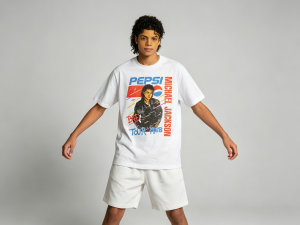 hot toys | Men T Shirt Women Tee Boys Girls Top Adults Children Parent Child Cotton kid Tshirts Michael Jackson Bad Pop Music Tour Loose