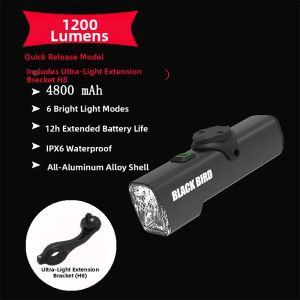 Blackbird | Night Riding Quick-Release Strong Light Bicycle Front Light