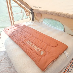 BSWolf Sleeping Bag Camping Thick Cotton Waterproof Outdoor Hiking Travel Portable Beg
