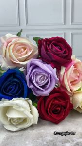 (BLUDRU&KAIN) Bunga mawar Valentine X1 palsu/The simulation flower/harga pertangkai/dekorasi rumah
