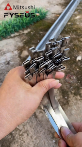 Mitsushi Stainless Steel Zip Ties 4.6*100mm 20pcs Locking Zip Ties Cable Strap Wire Cable Zip Ties