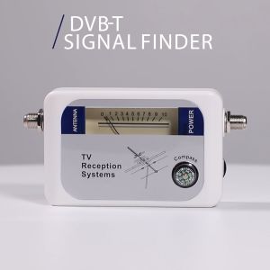 DVB-T Finder Digital Aerial Terrestrial TV Antenna Signal Strength Meter White